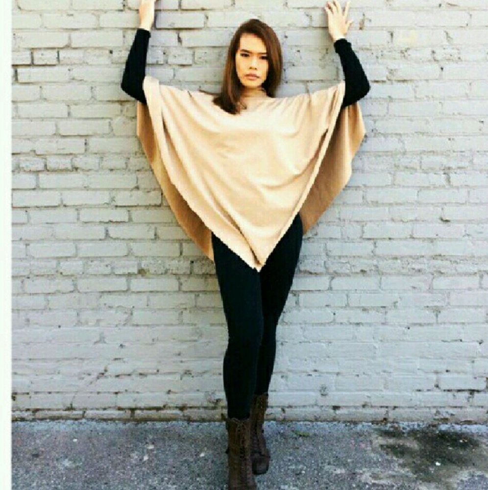 Taupe pancho
